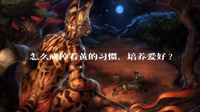 怎么戒掉看黄的习惯，培养爱好?